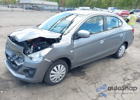 2018 Mitsubishi Mirage G4 Es from USA, damaged, VIN ML32F3FJ7JHF06524